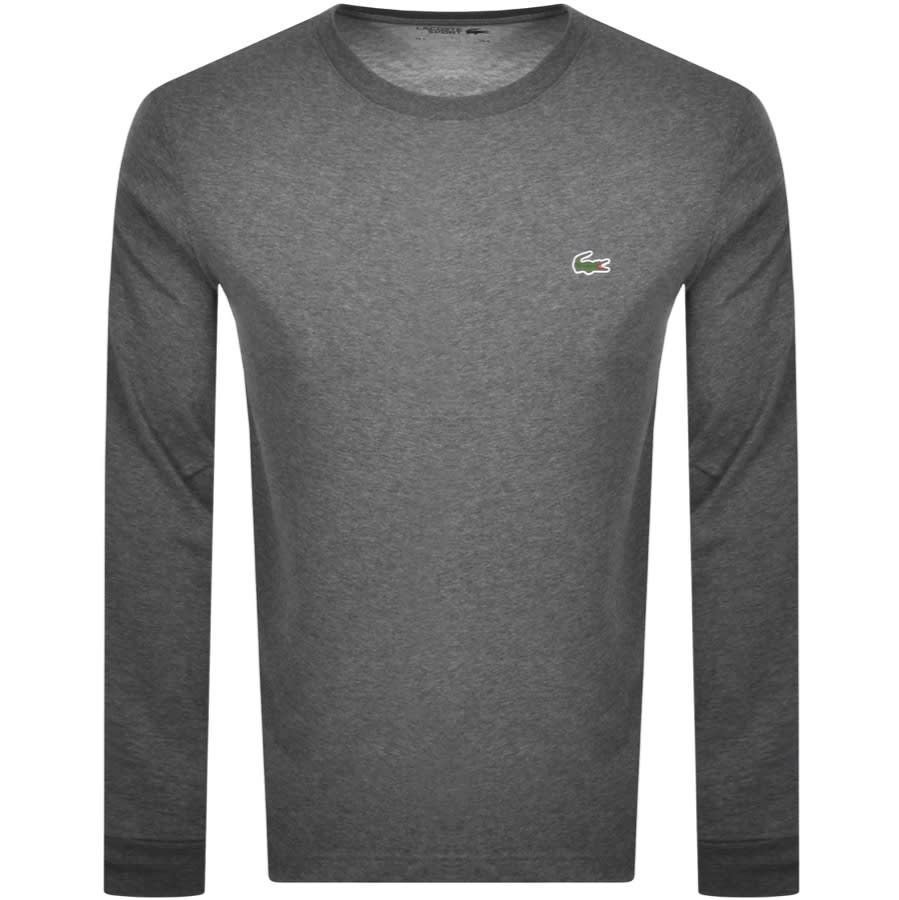 Alternative Image for ProductLacoste Sport Long Sleeved T Shirt Grey1